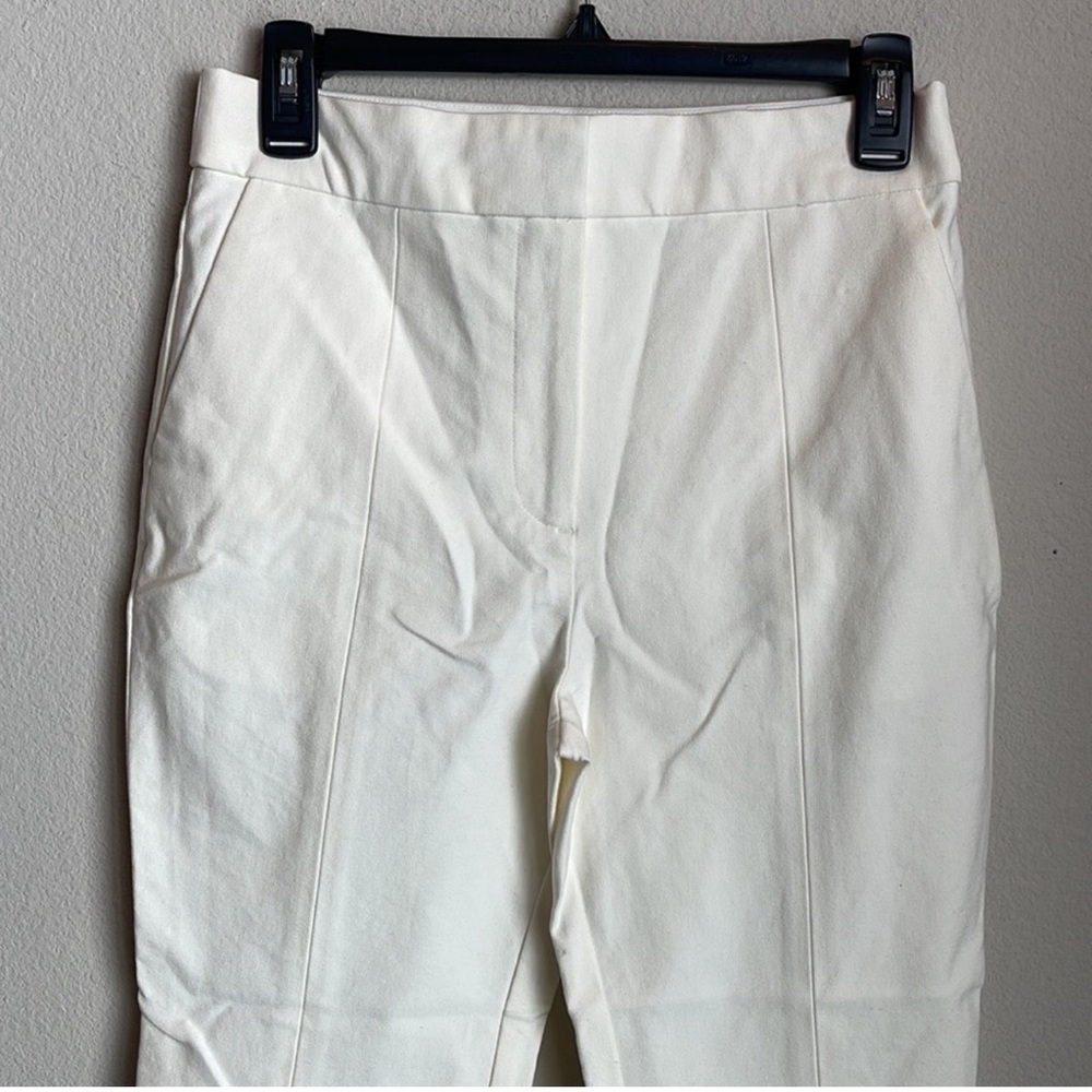 10 Crosby Derek Lam Bianca Split Front Crop Trouser Size 4 - Picture 5 of 9